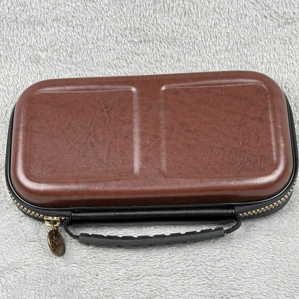 Nintendo Switch Lite Zelda Breath of the Wild Brown & Black Hard Travel Case